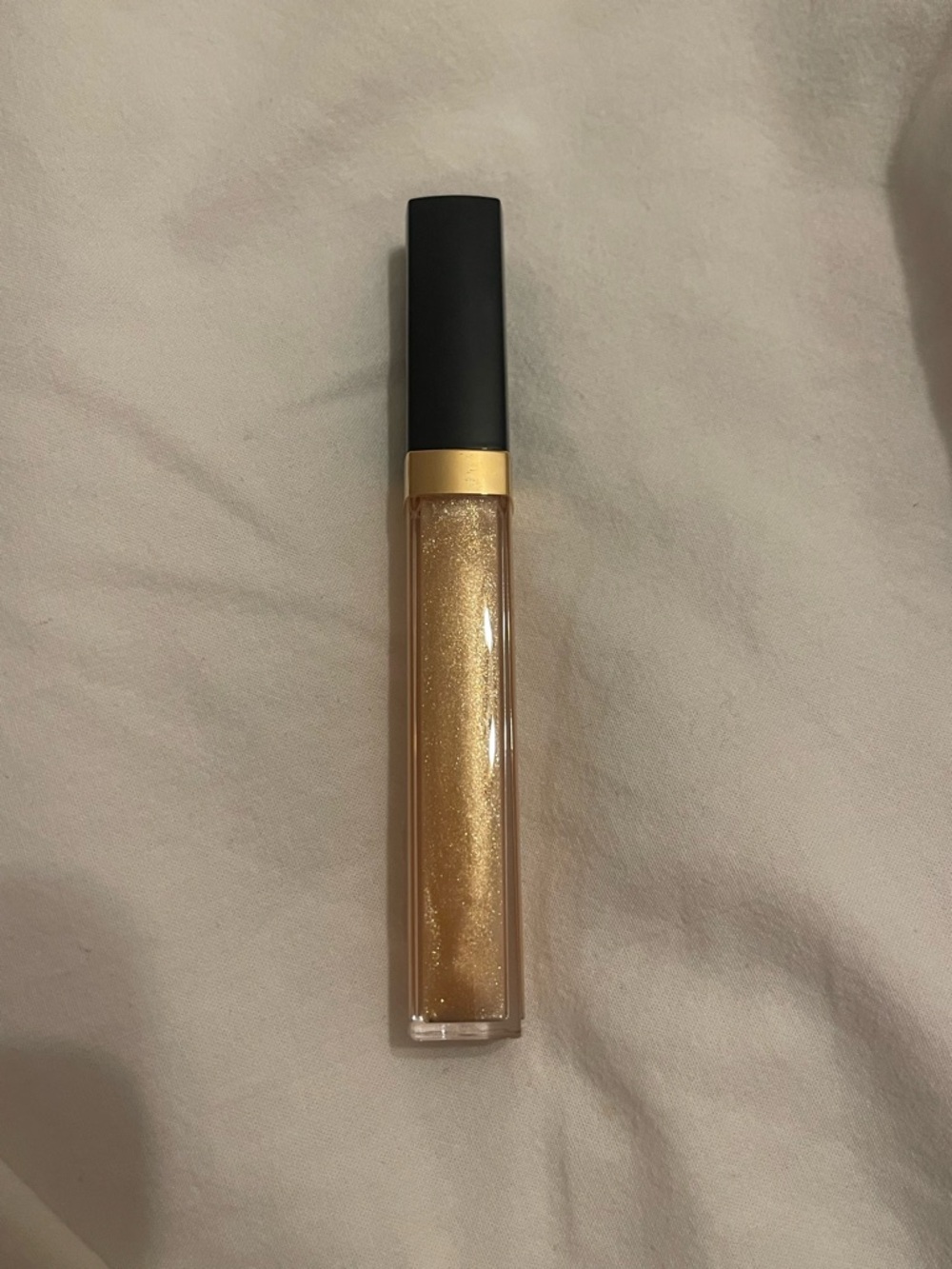 Chanel Gold Shimmer Lip Gloss